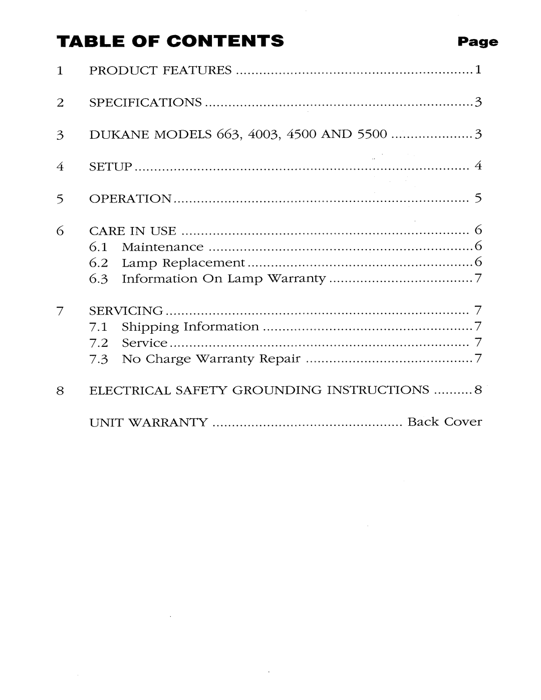 Dukane 28A4003, 28A663, 28A653A, 28A641A, 28A4000, 28A5500, 28A640, 28A4500 manual 