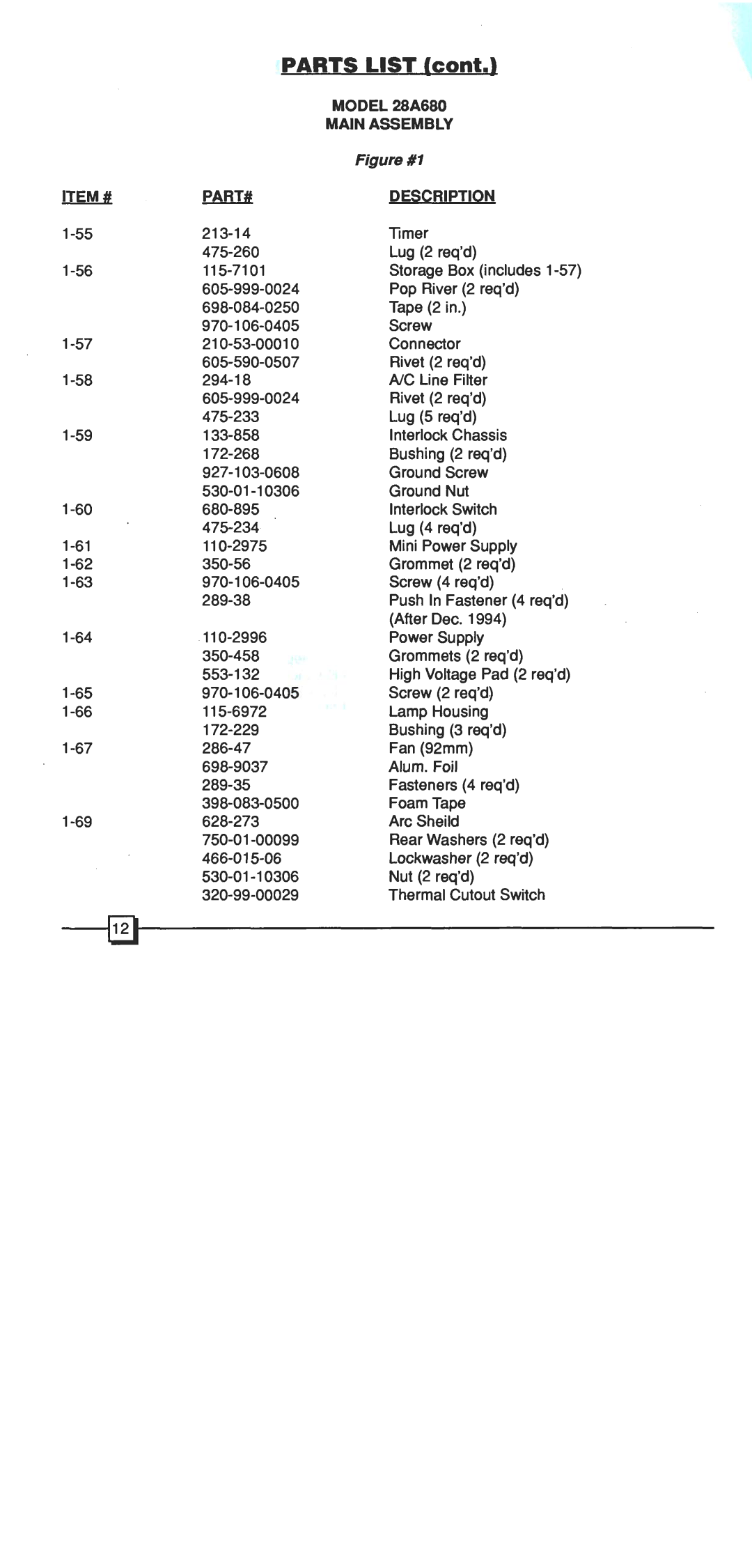 Dukane 28A680 manual 