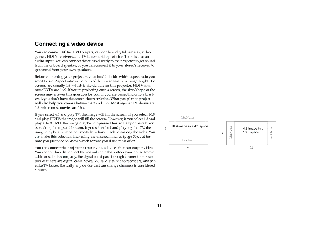 Dukane 28A7100HC manual Connecting a video device 