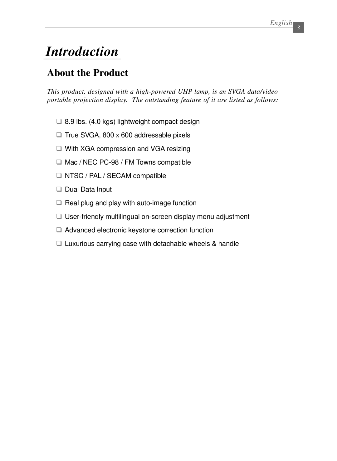 Dukane 28A8040 manual Introduction, About the Product 