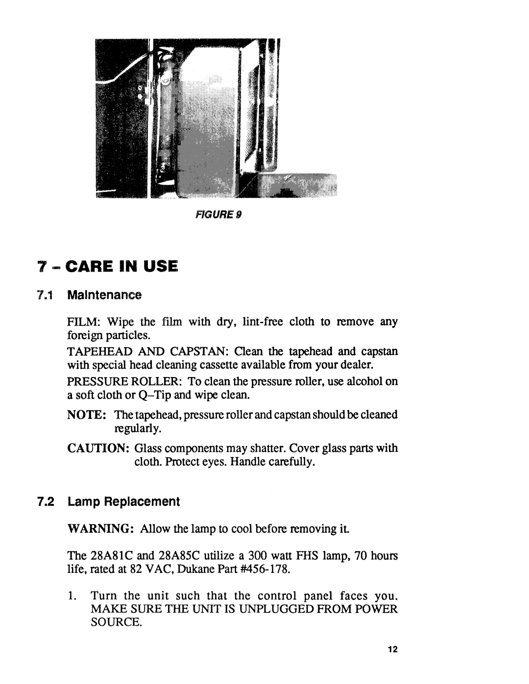 Dukane 28A8SC, 28A81C manual 