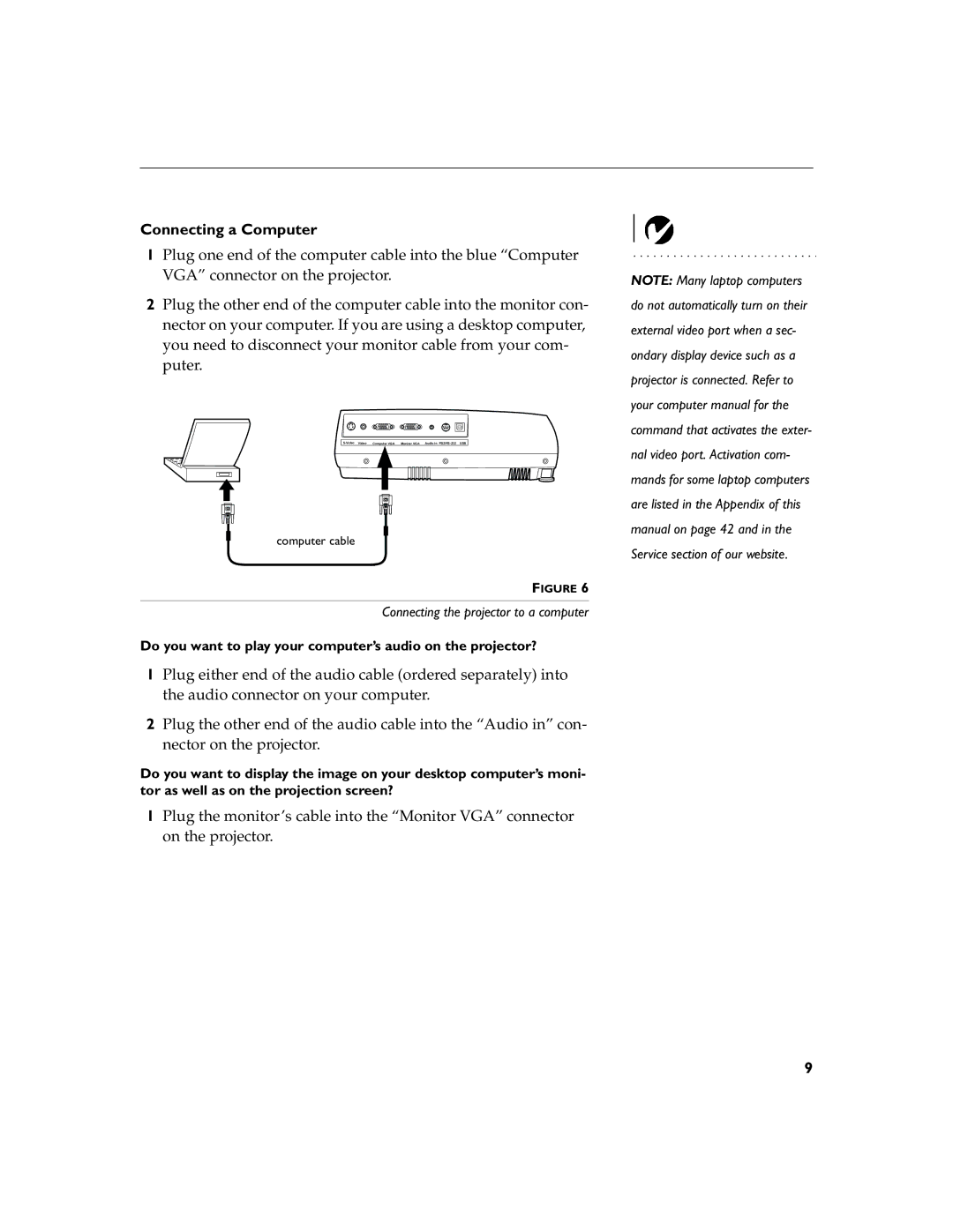 Dukane 28A8043, 28A8753 manual Connecting a Computer 