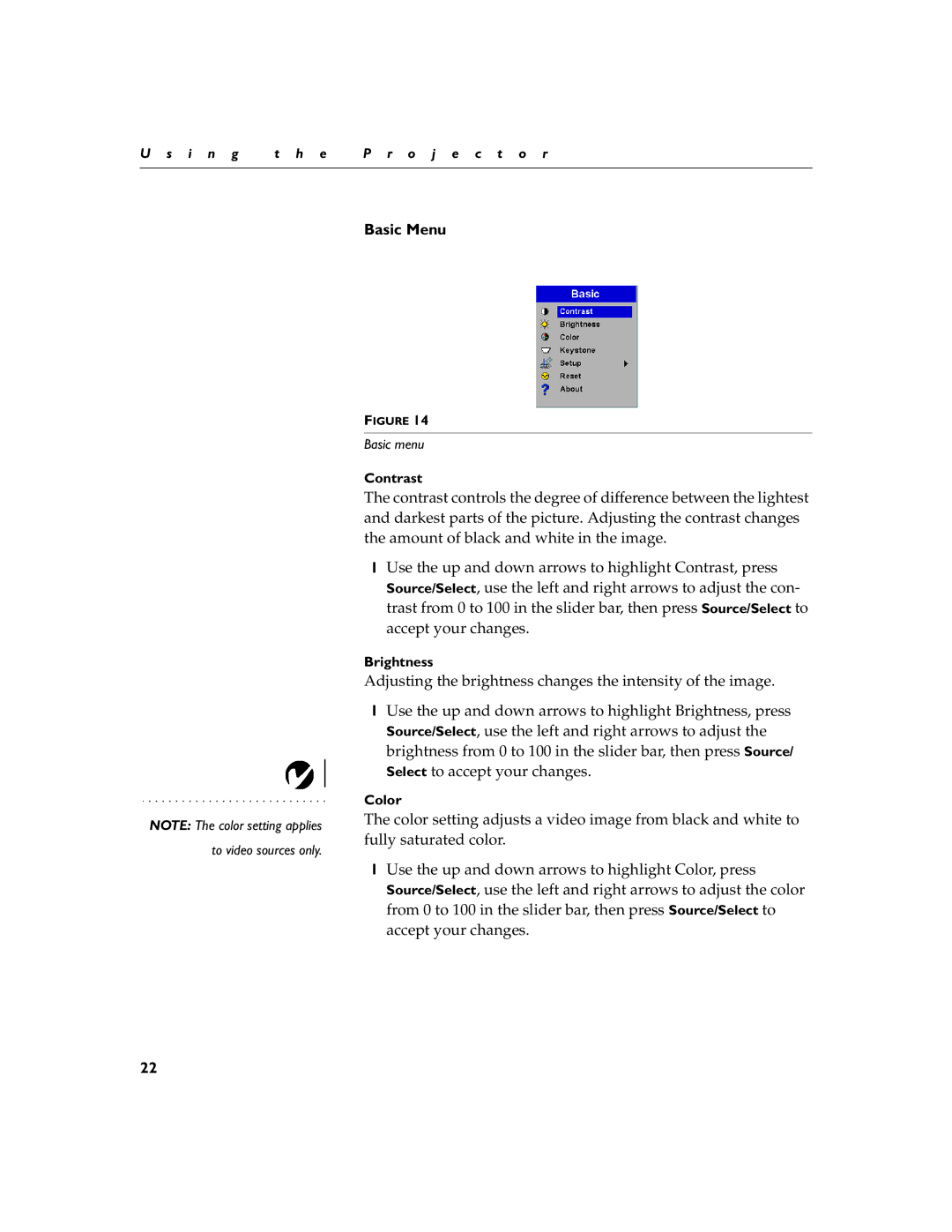 Dukane 28A8753, 28A8043 manual Basic Menu 