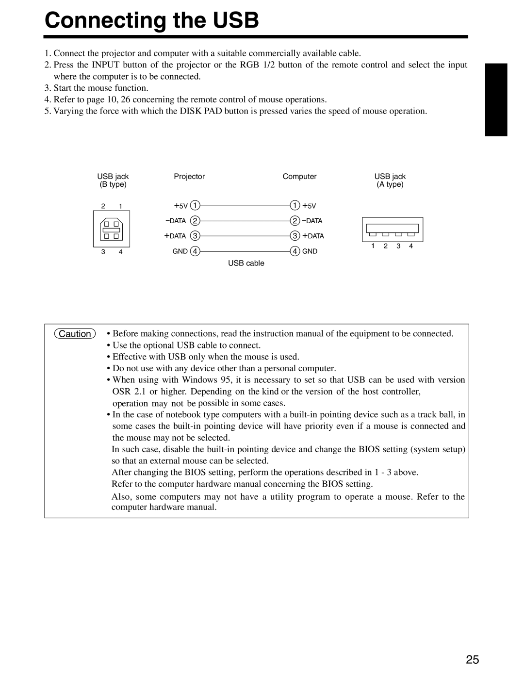 Dukane 28A8800A manual Connecting the USB 