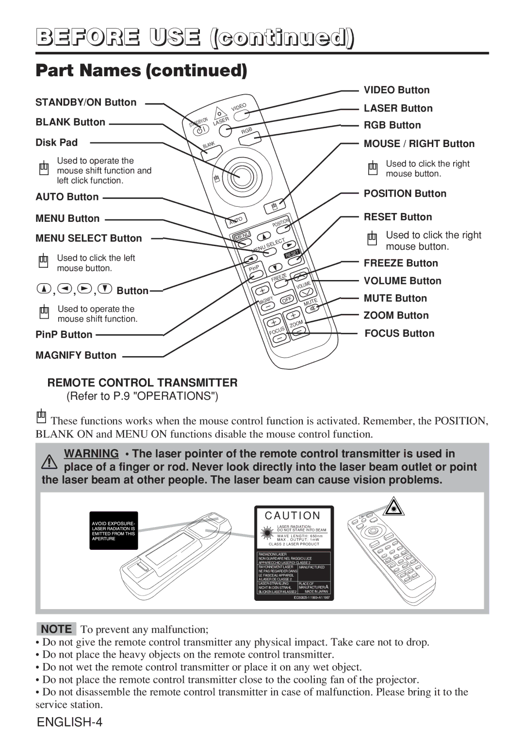 Dukane 28A8909 manual ENGLISH-4 