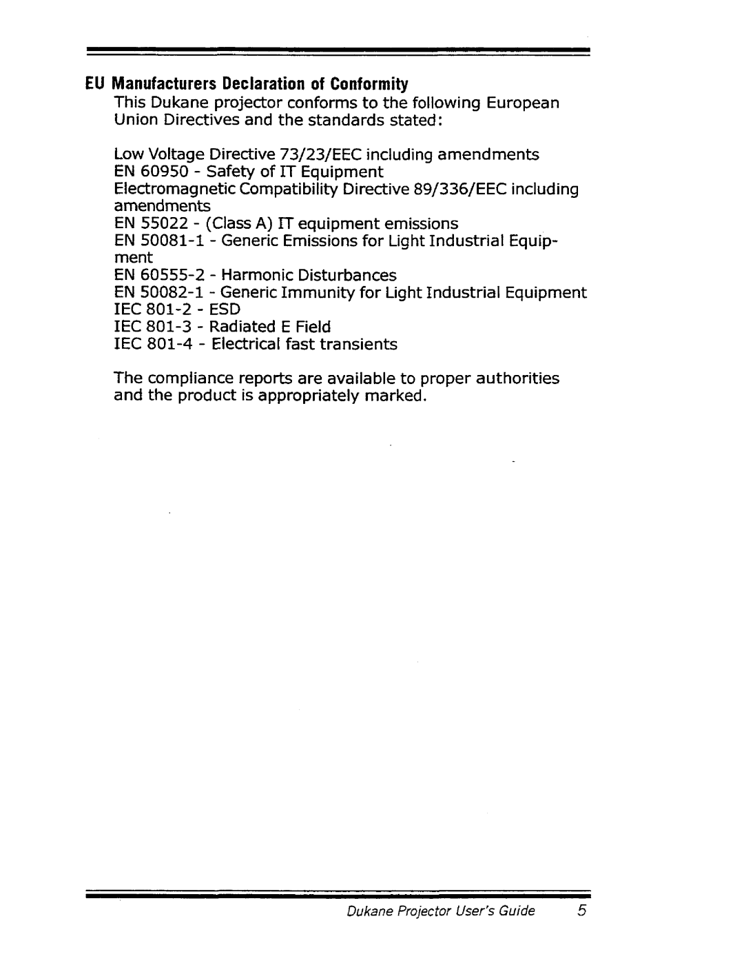 Dukane 7700 Series manual 