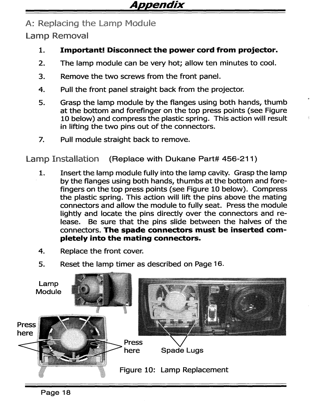 Dukane 7707 Series manual 