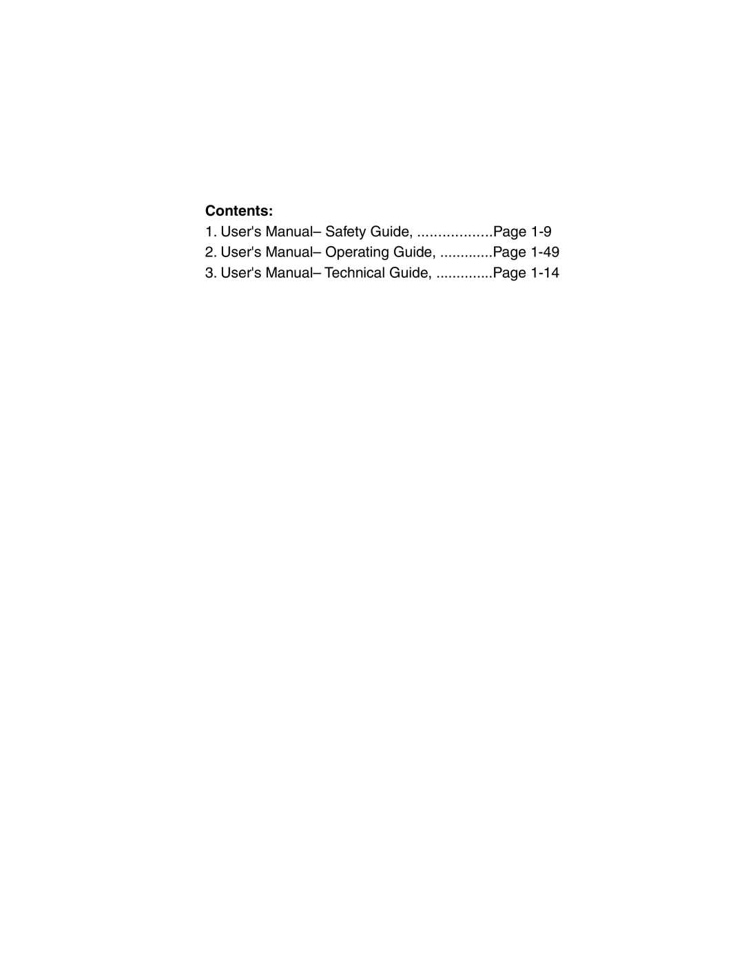 Dukane 8063, 8755C user manual Contents 