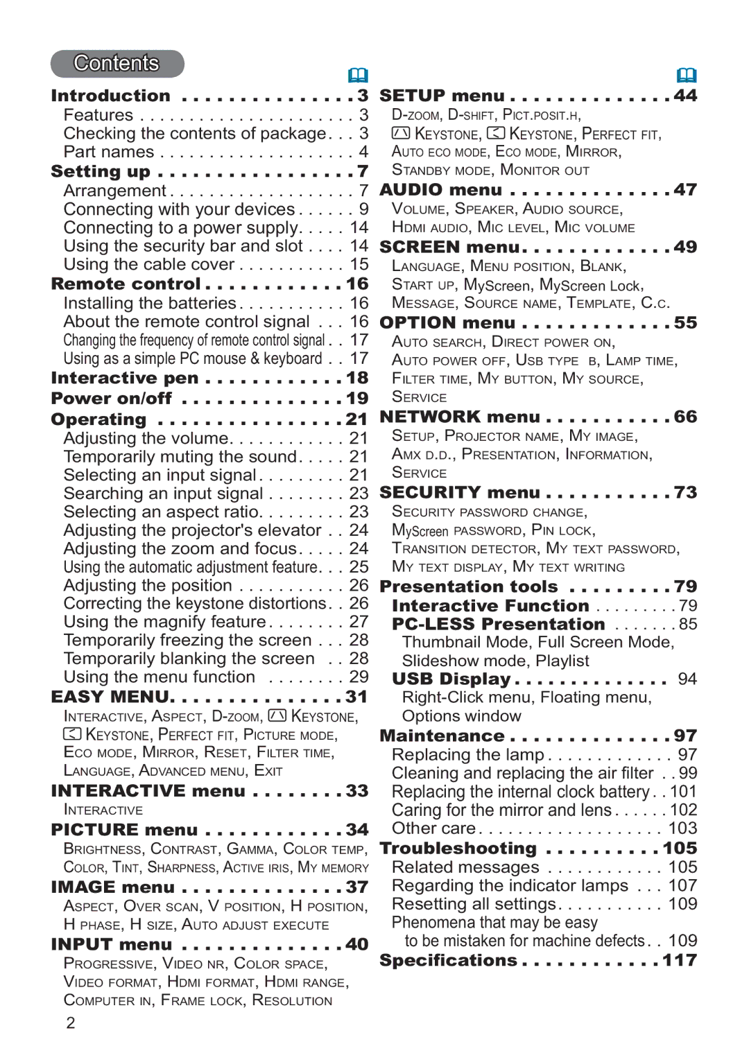 Dukane 8107HWI user manual Contents 