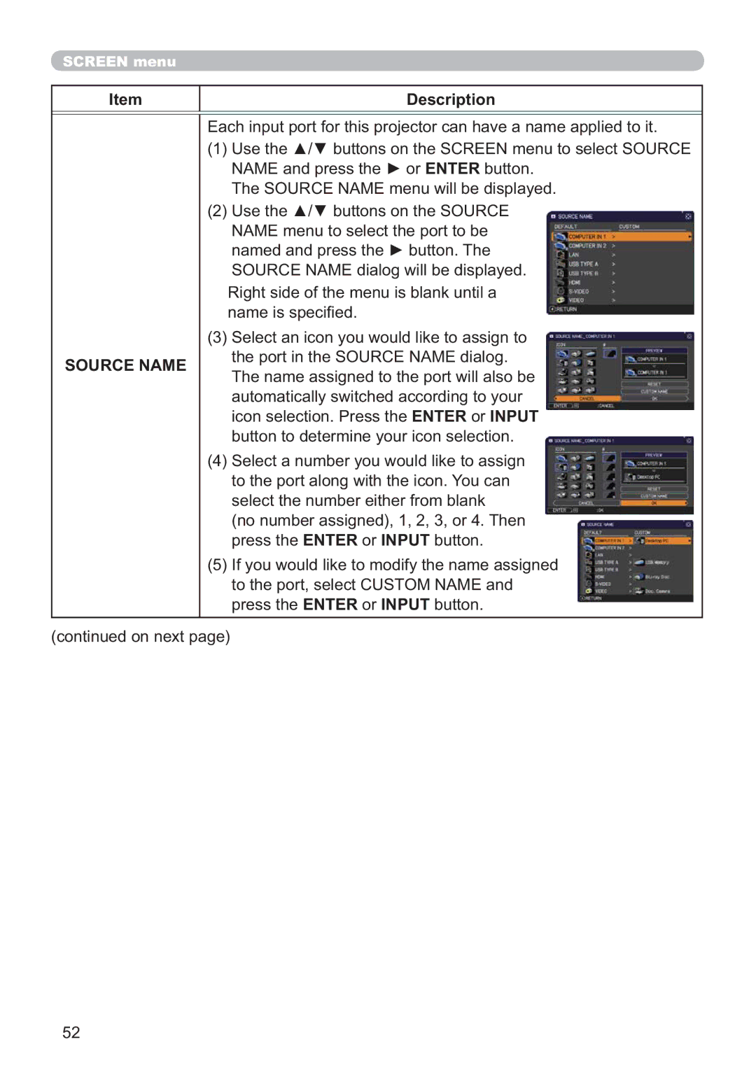 Dukane 8107HWI user manual Source Name 