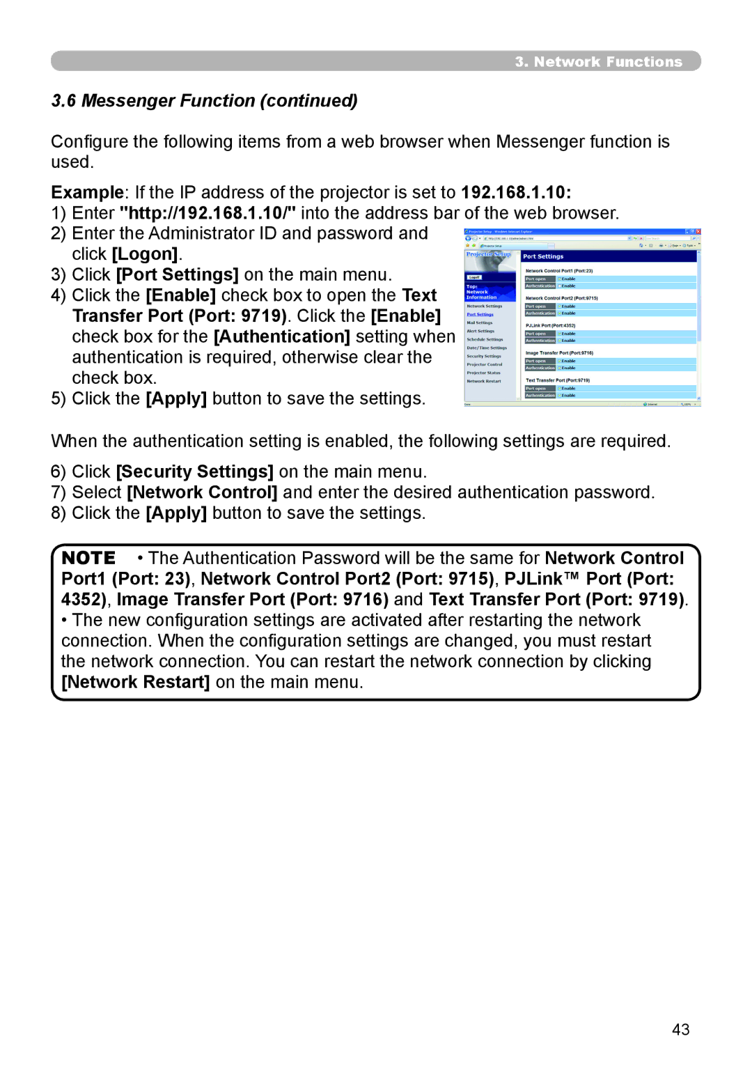 Dukane 8111H user manual Messenger Function 