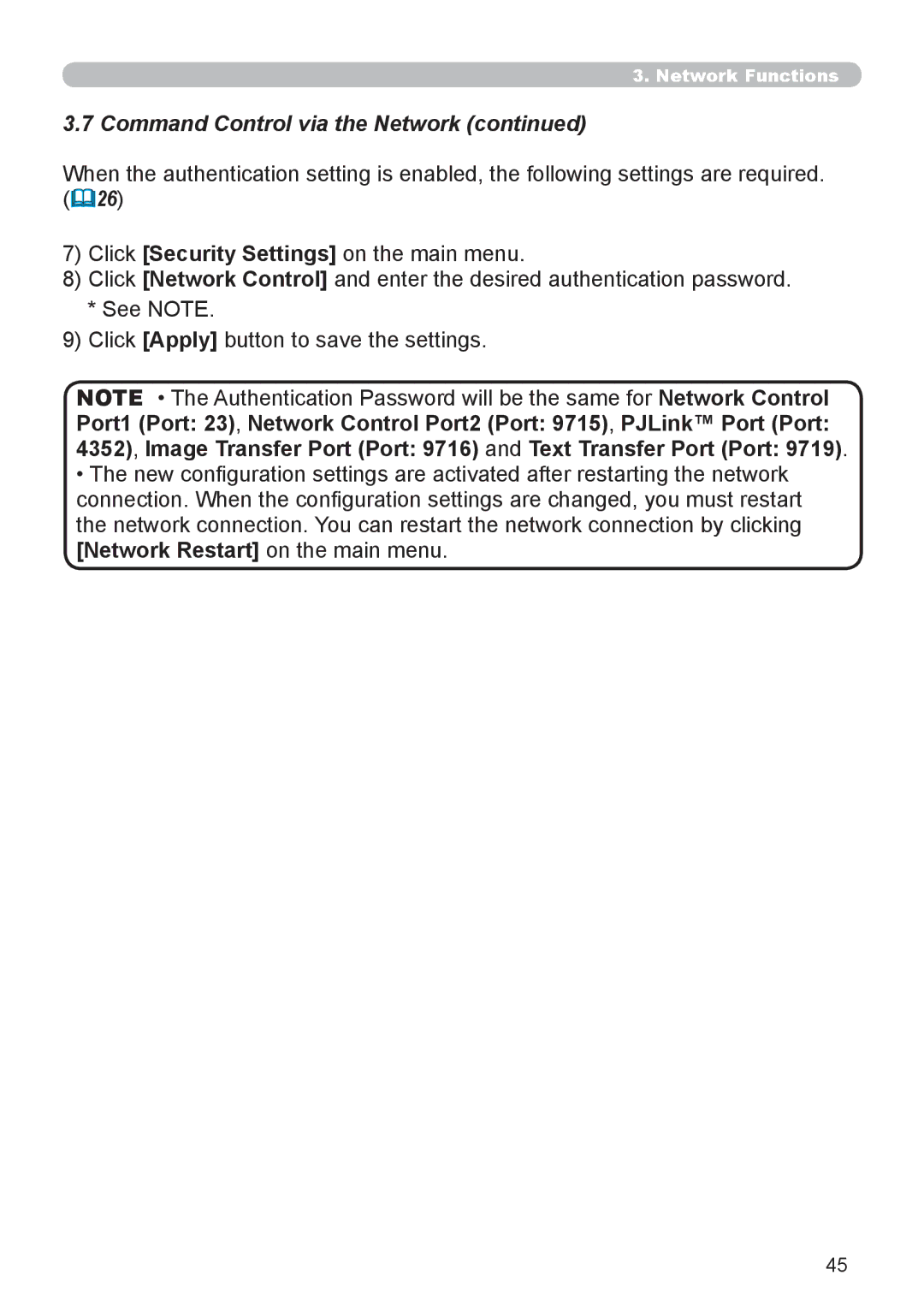 Dukane 8111H user manual Command Control via the Network 