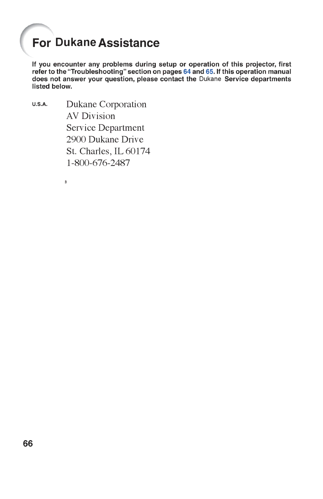 Dukane 8301 manual Dukane 