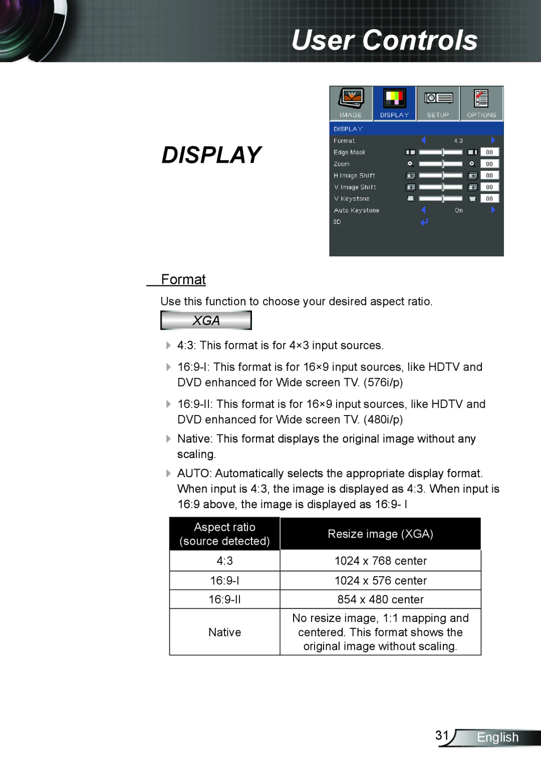 Dukane 8406A user manual Display, Format 