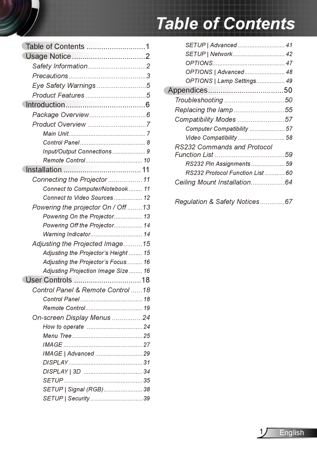 Dukane 8412 user manual Table of Contents 