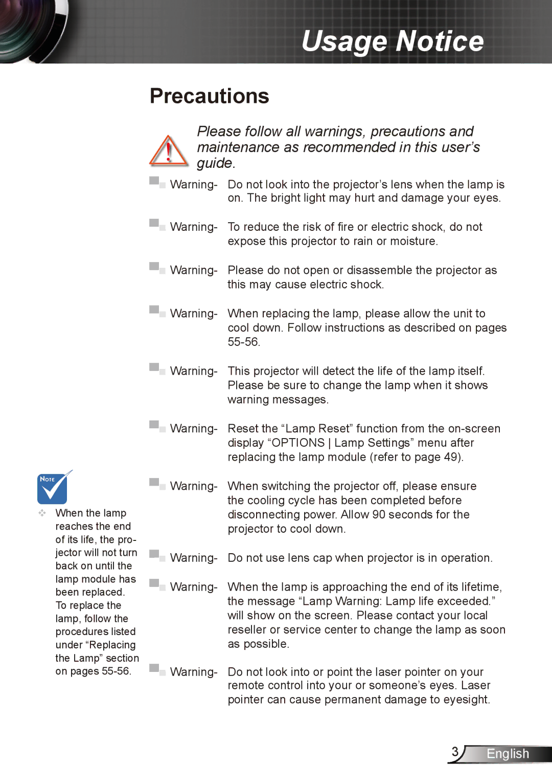 Dukane 8412 user manual Precautions 