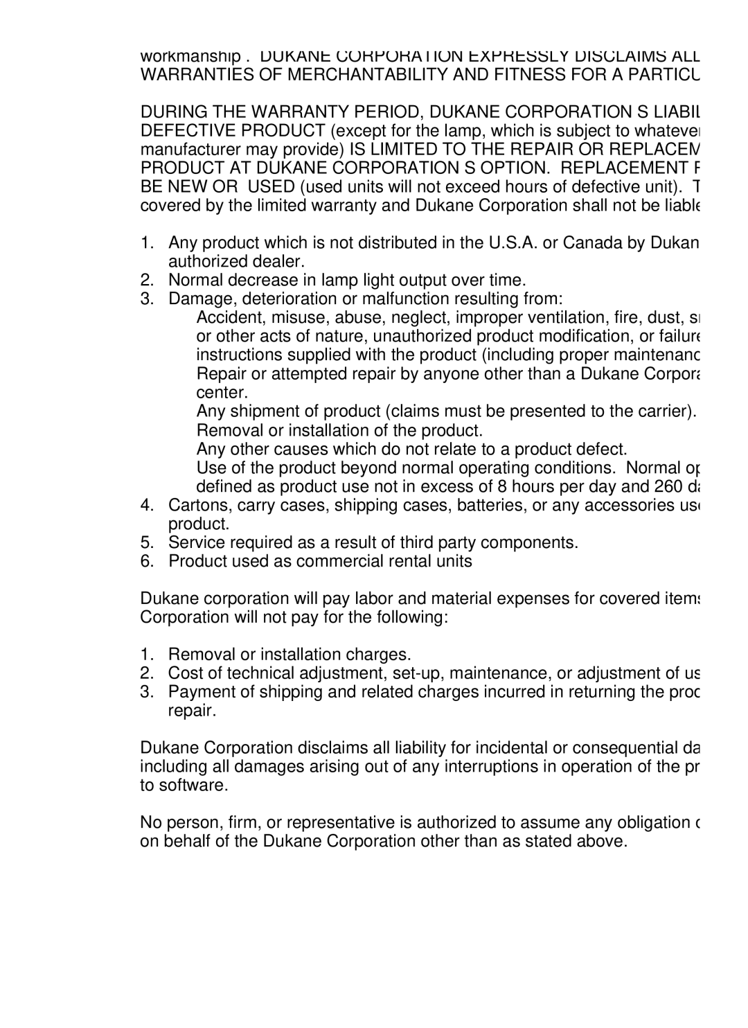 Dukane 8755B user manual Dukane Corporation 