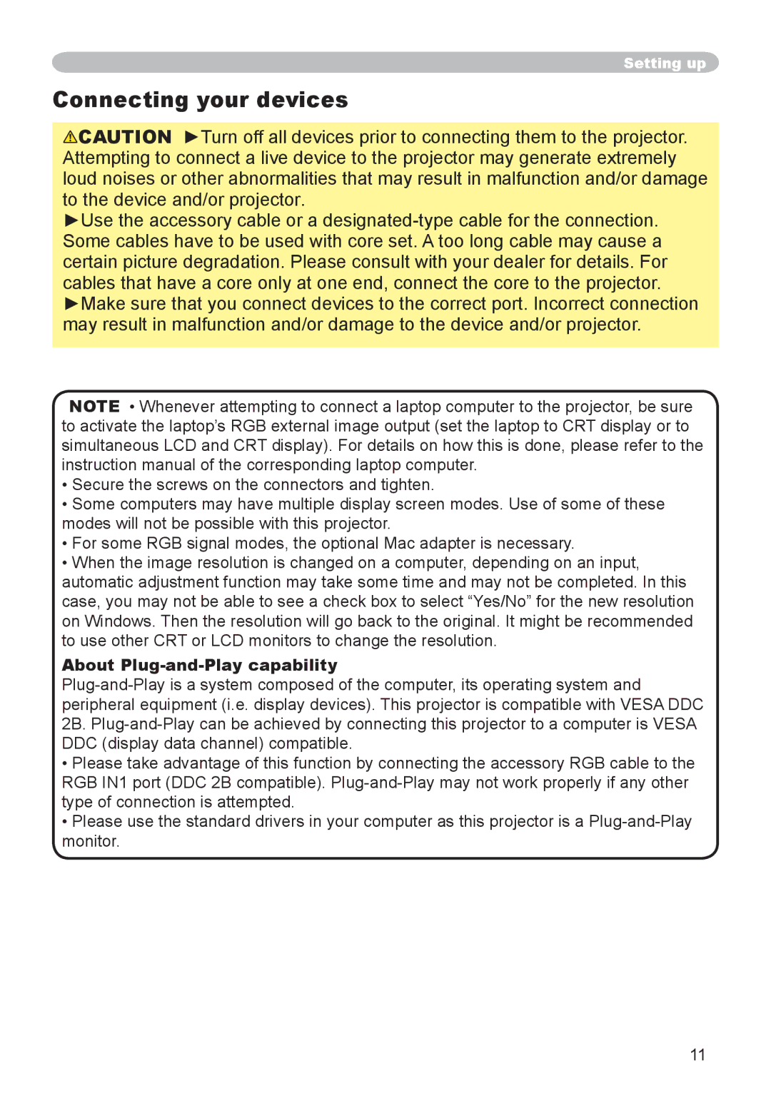 Dukane 8755D-RJ, 8065 user manual Connecting your devices, About Plug-and-Play capability 