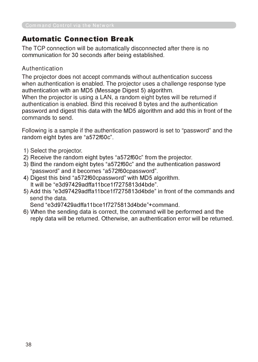 Dukane 8776-RJ, 8755E-RJ user manual Automatic Connection Break, Authentication 