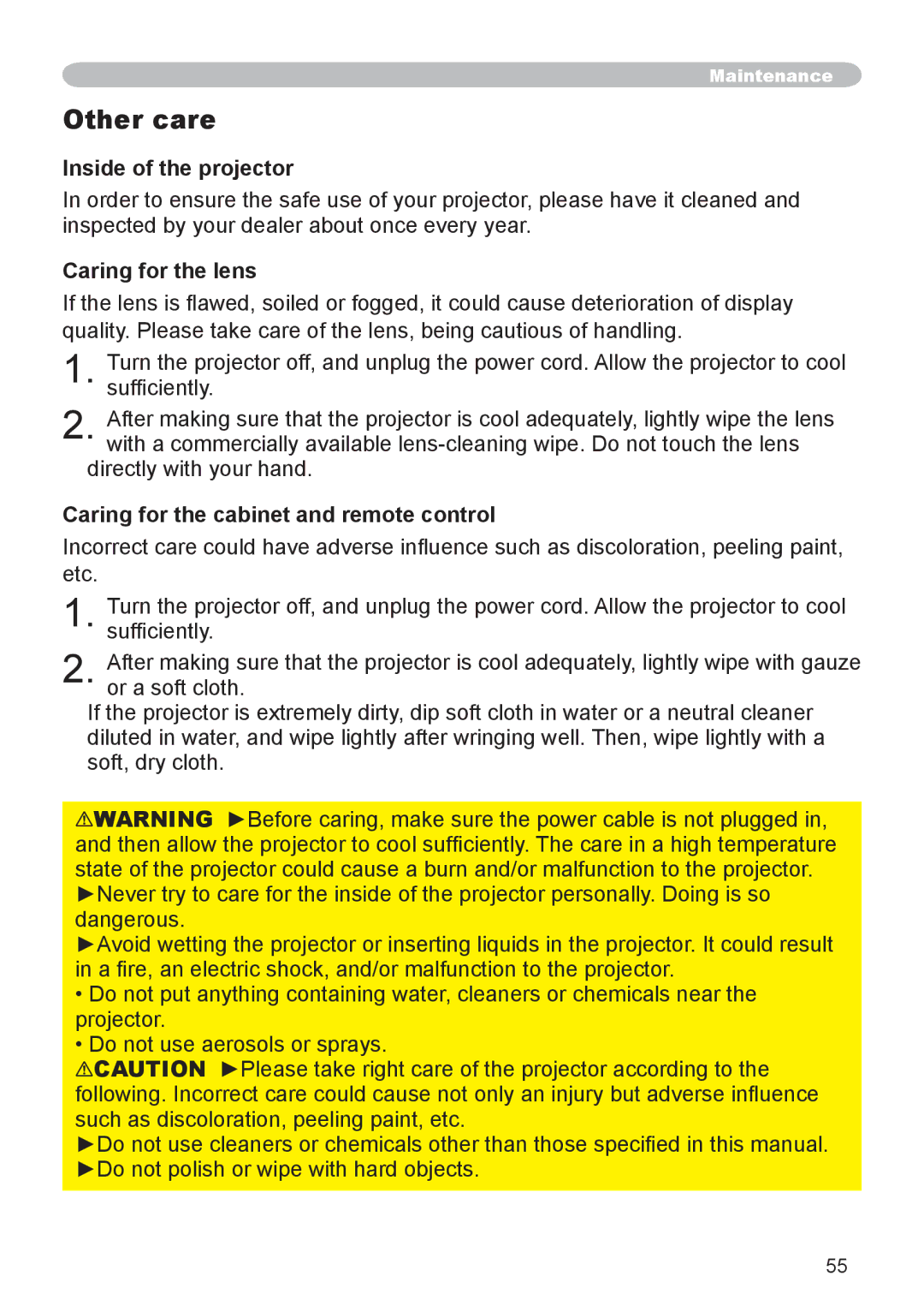 Dukane 8783 user manual Maintenance 