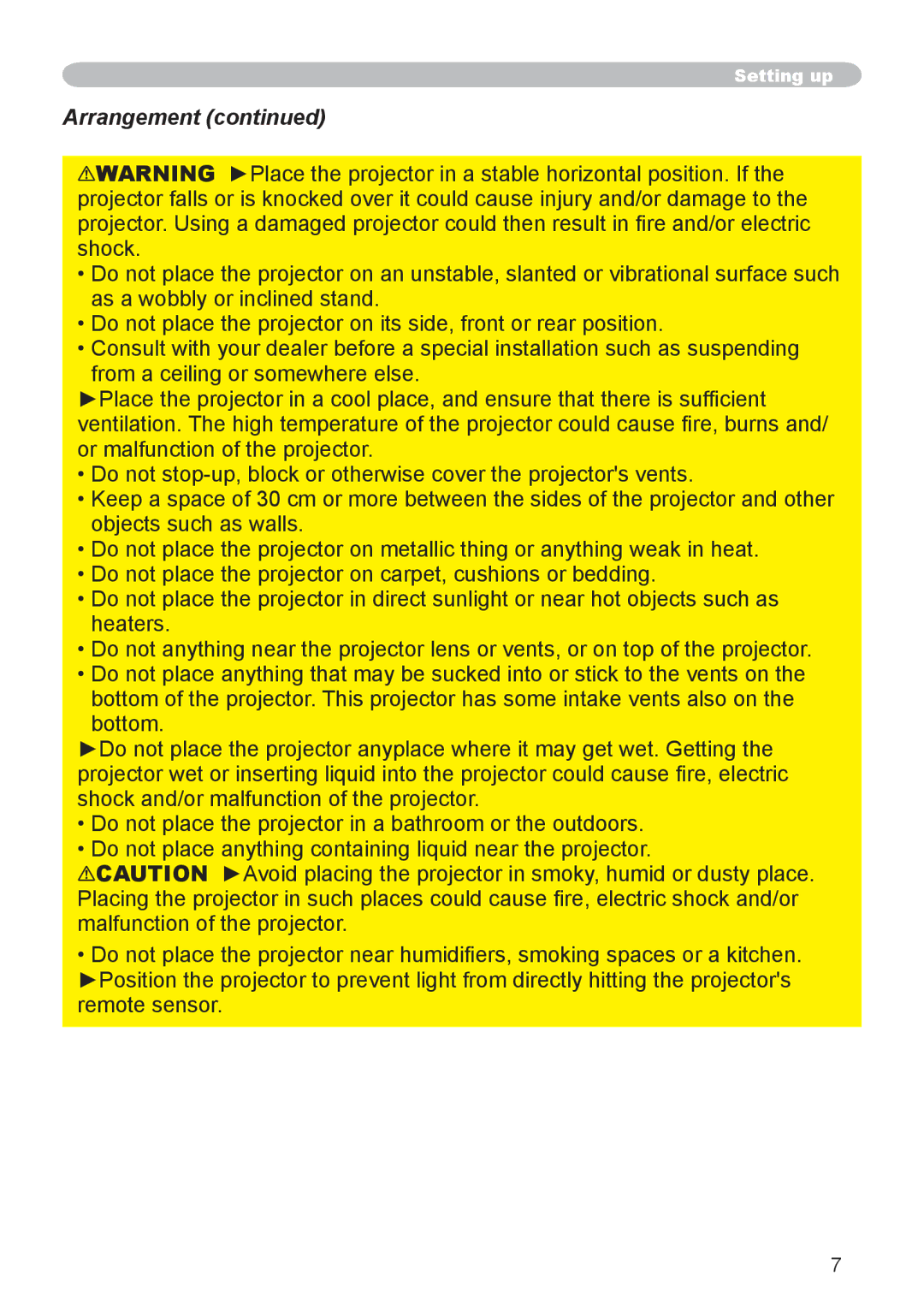 Dukane 8783 user manual Arrangement 