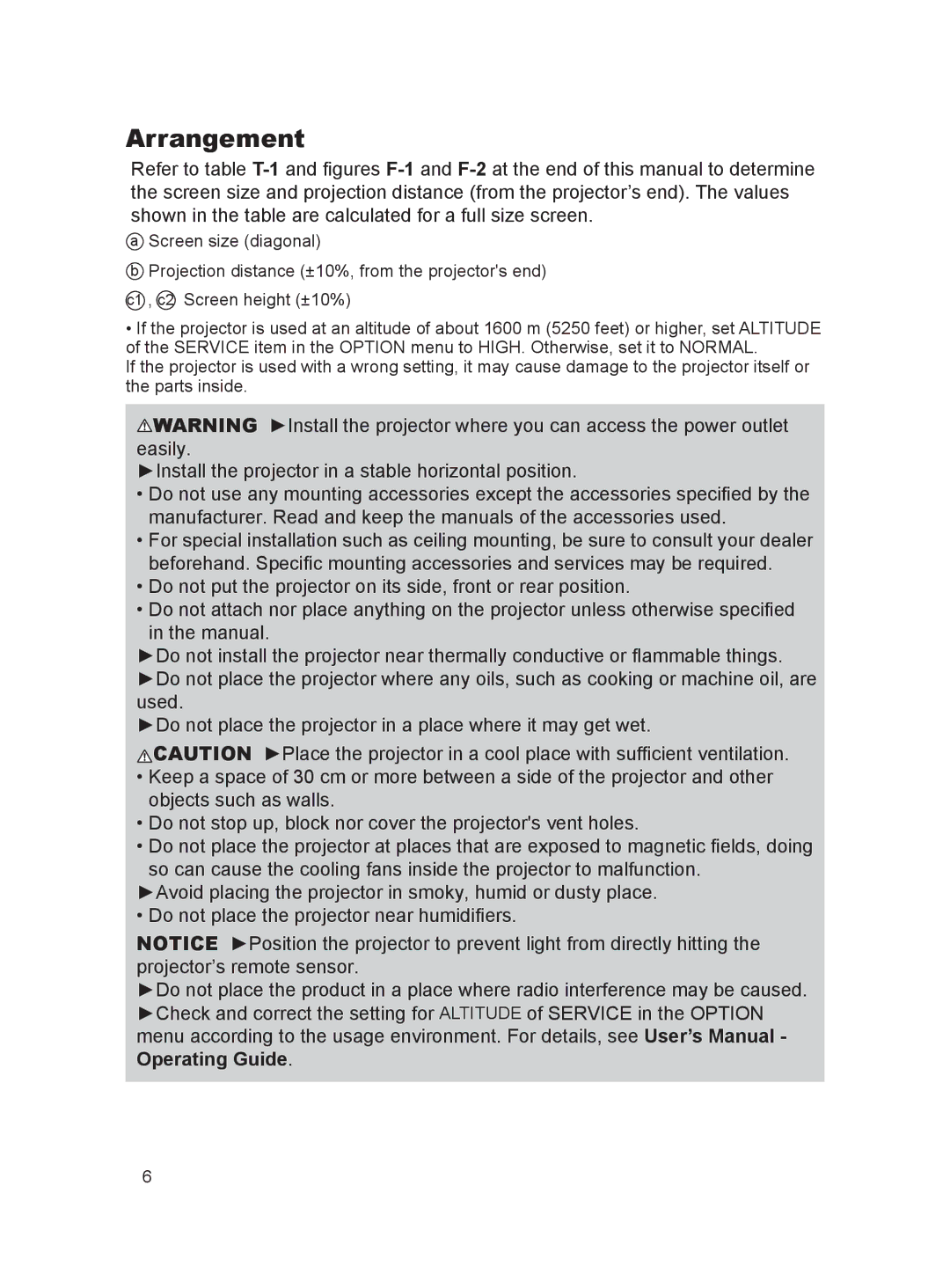 Dukane 8793h user manual Arrangement 