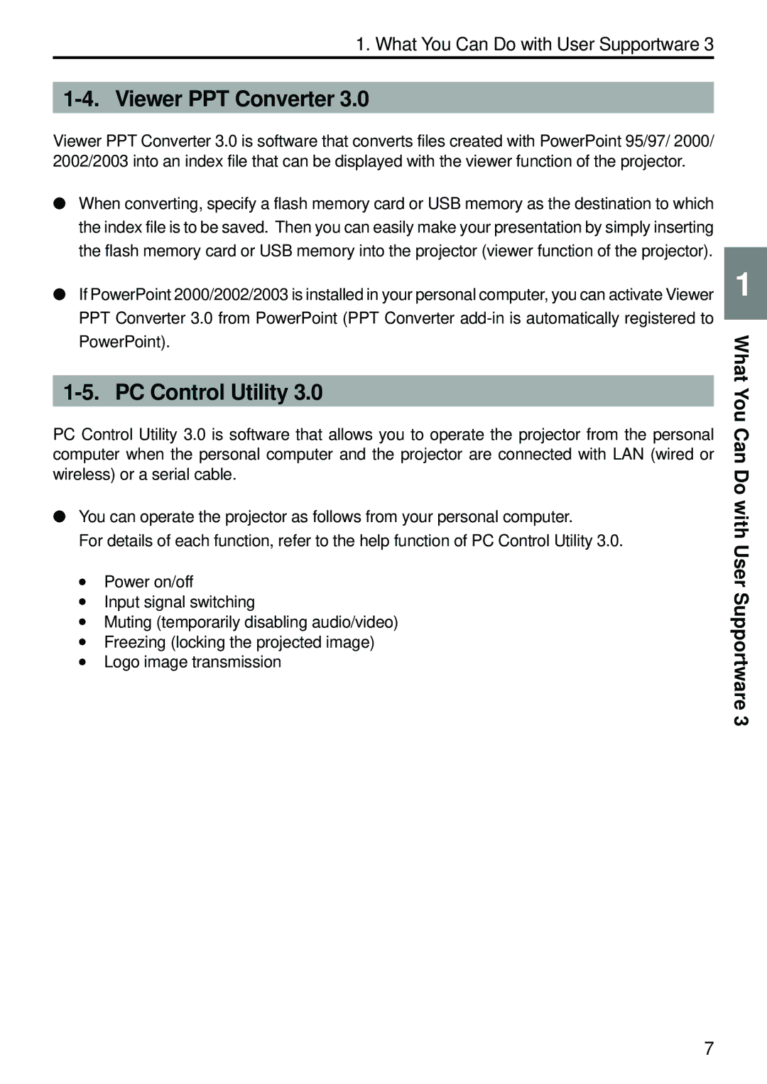 Dukane 8806 user manual Viewer PPT Converter, PC Control Utility 