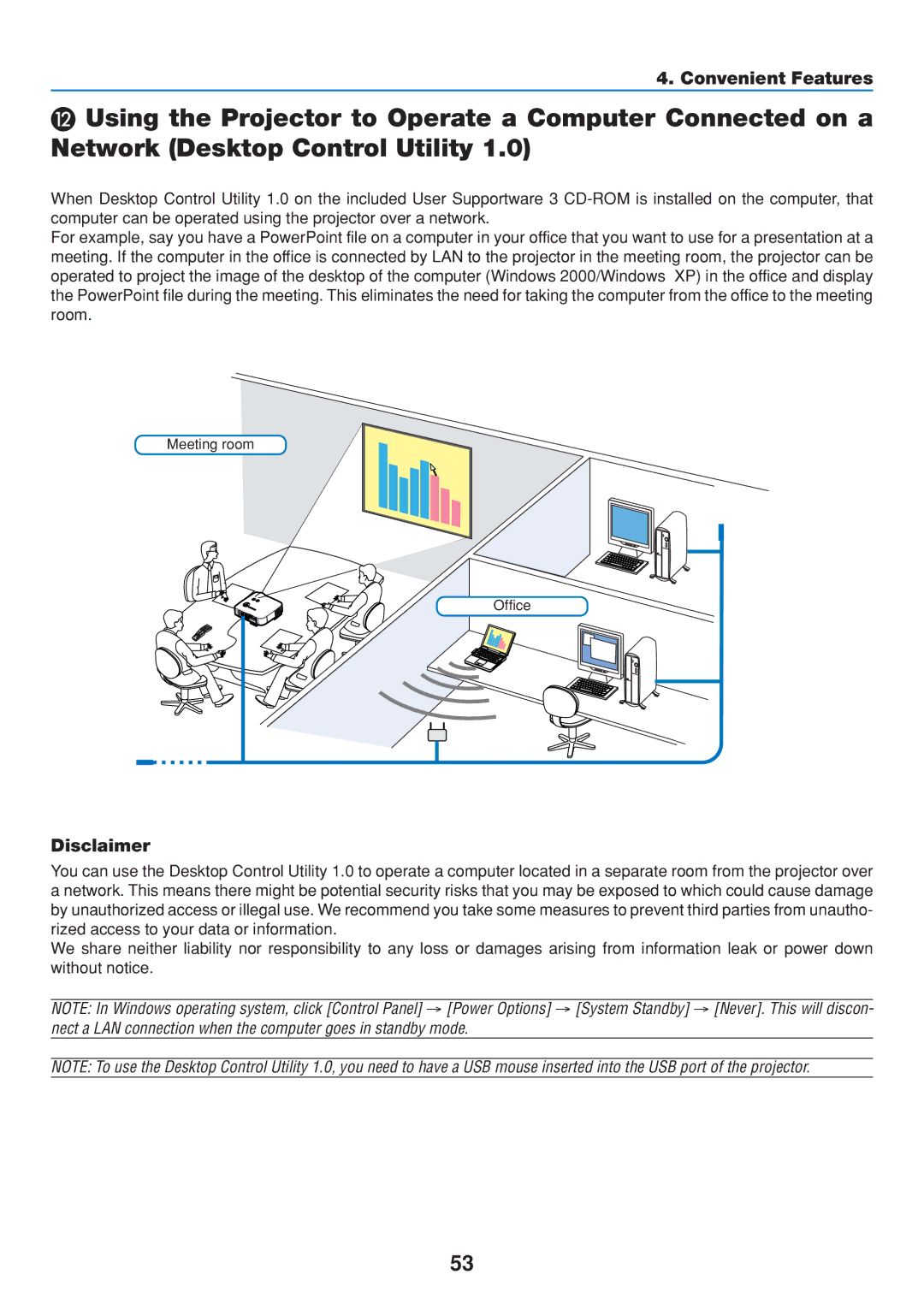 Dukane 8806 user manual Disclaimer, Meeting room Office 