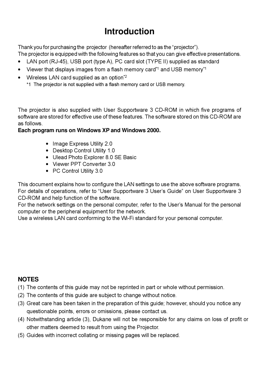 Dukane 8808 user manual Introduction 