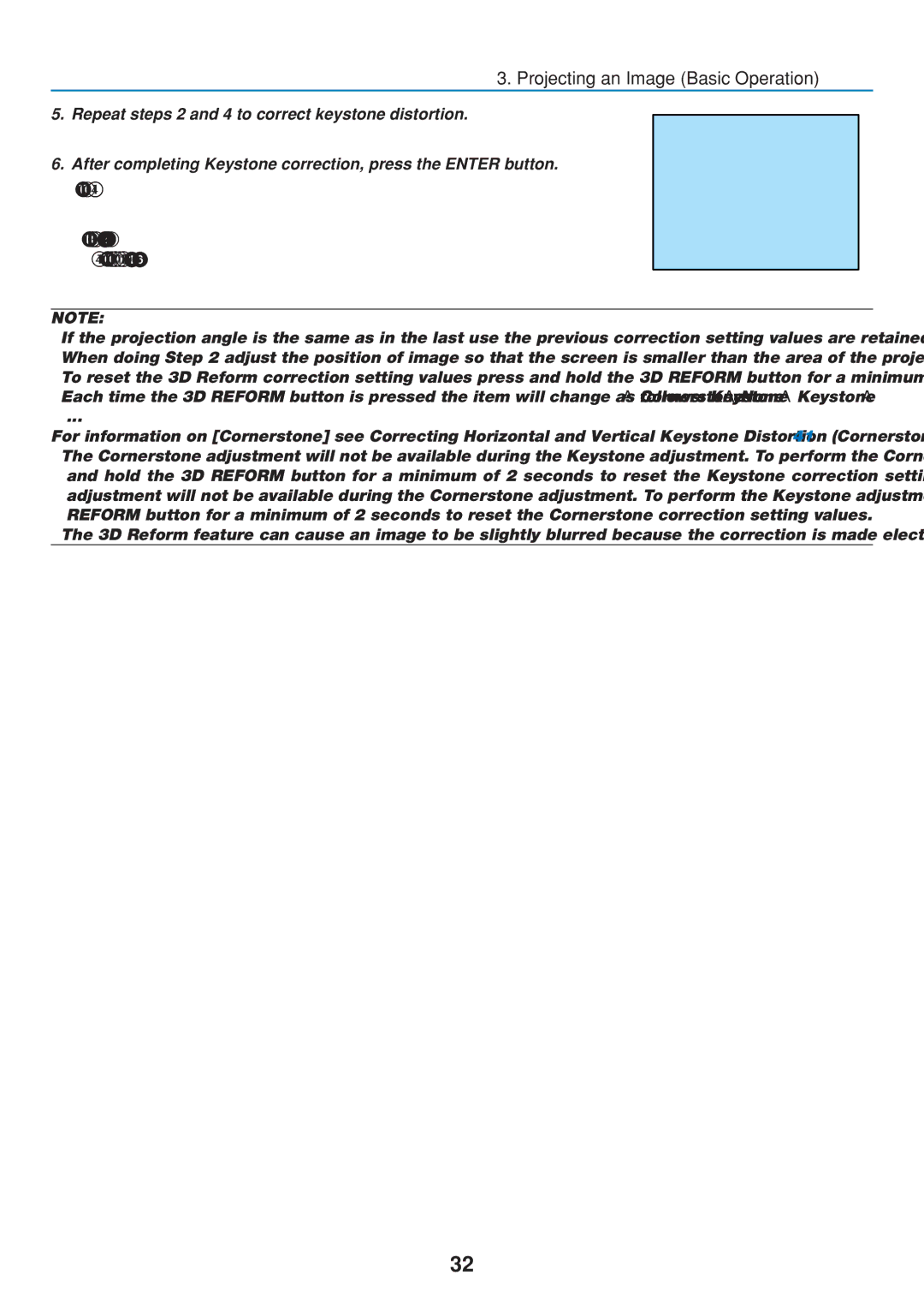 Dukane 8808 user manual Projecting an Image Basic Operation 