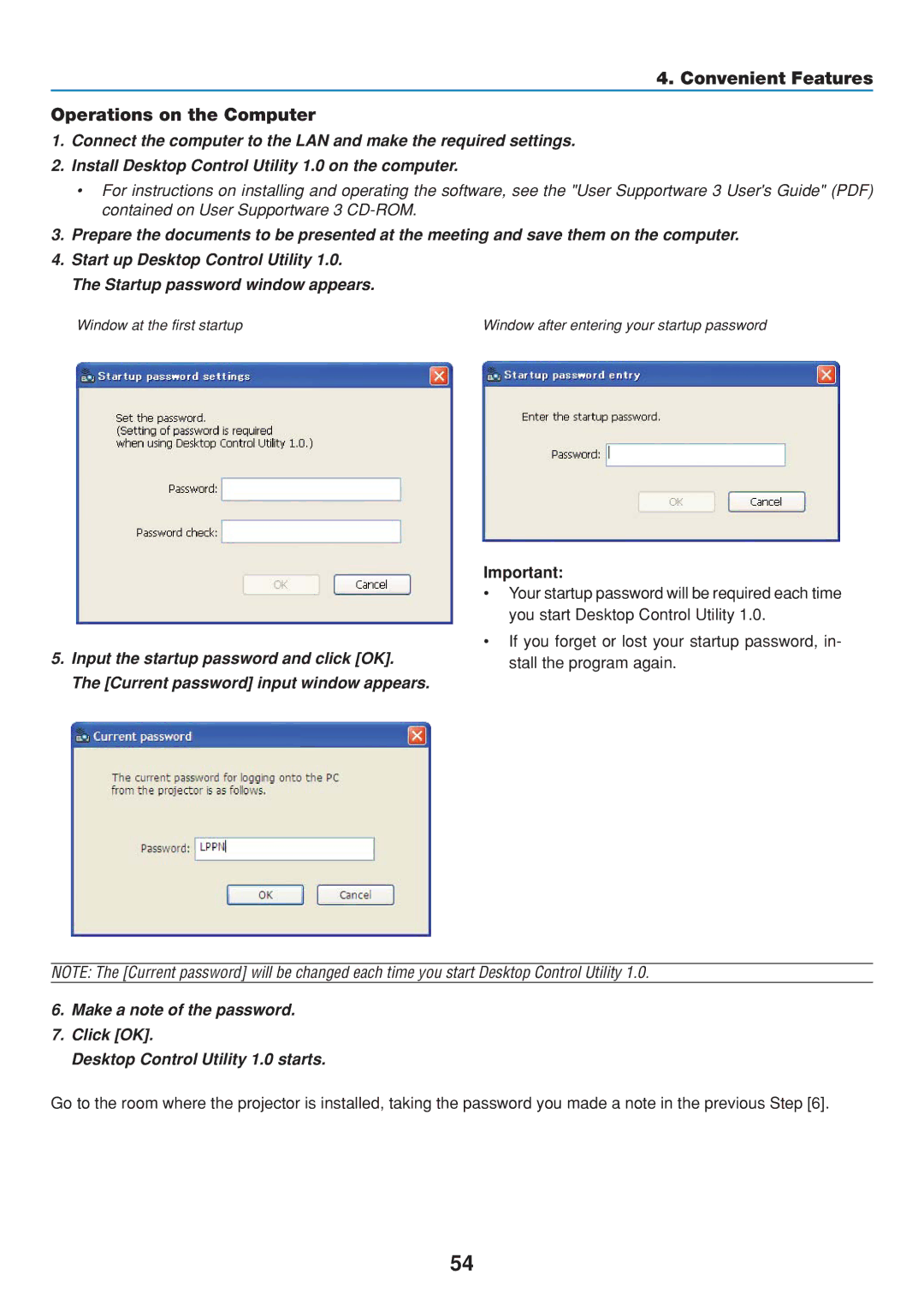 Dukane 8808 user manual Convenient Features Operations on the Computer 