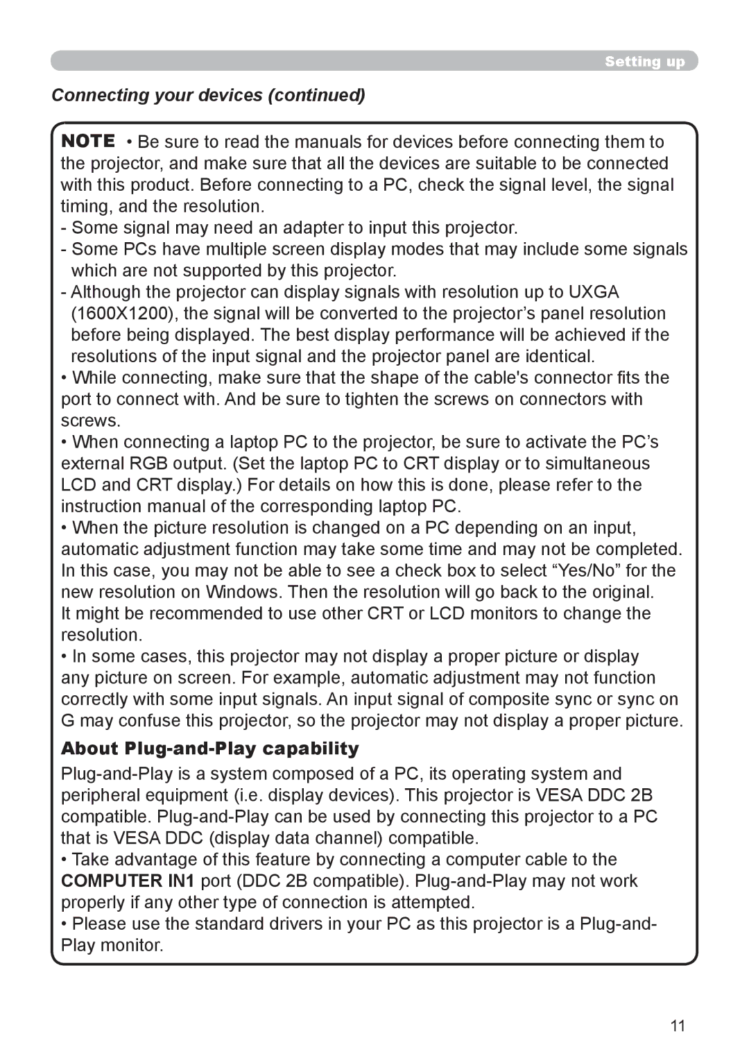 Dukane 8888 user manual Connecting your devices, About Plug-and-Play capability 