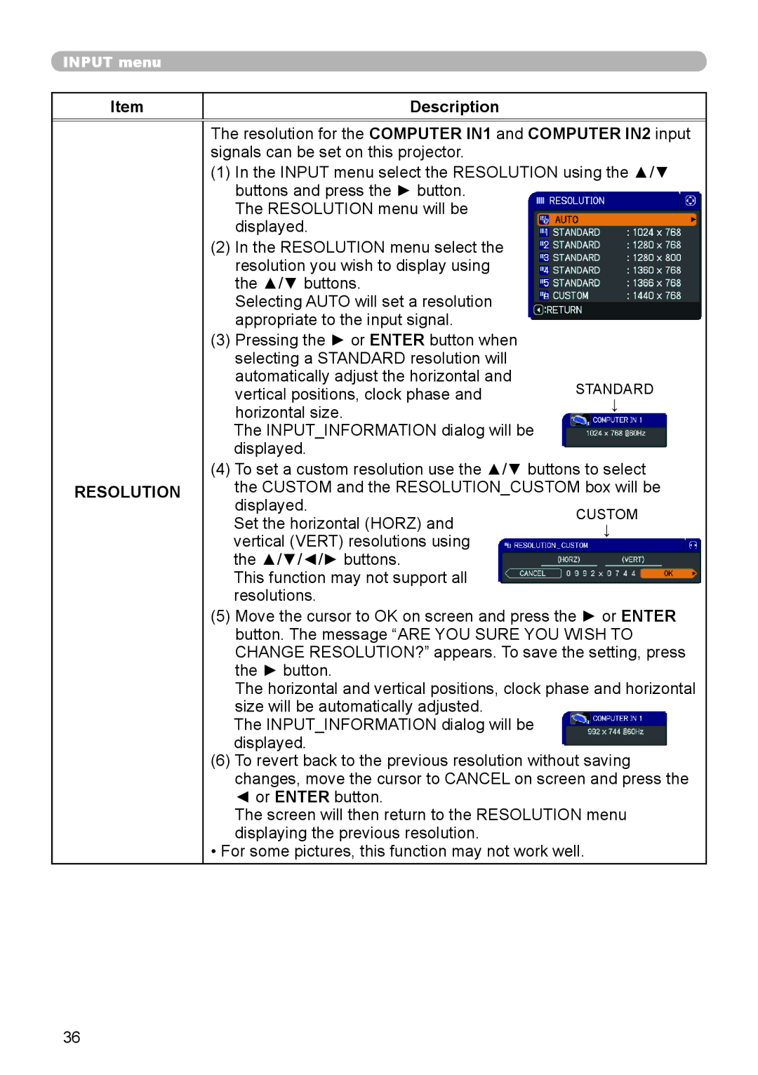 Dukane 8888 user manual Resolution 