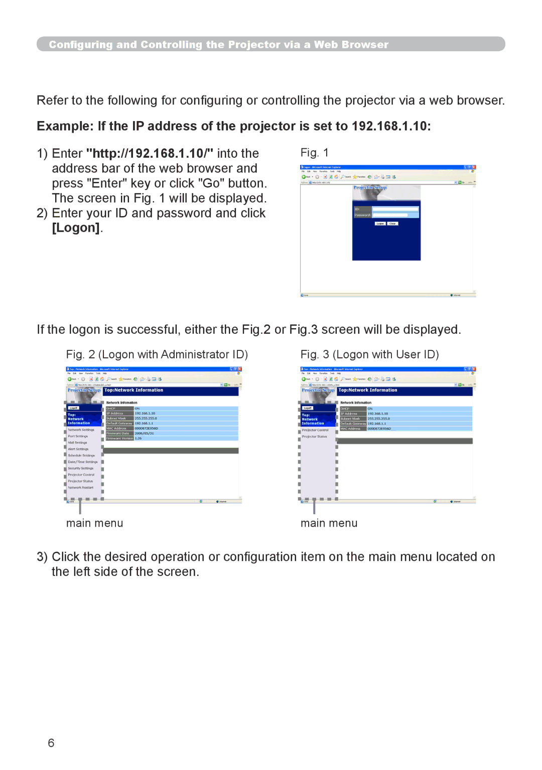 Dukane 8912-RJ, 8755G-RJ user manual Logon with Administrator ID 