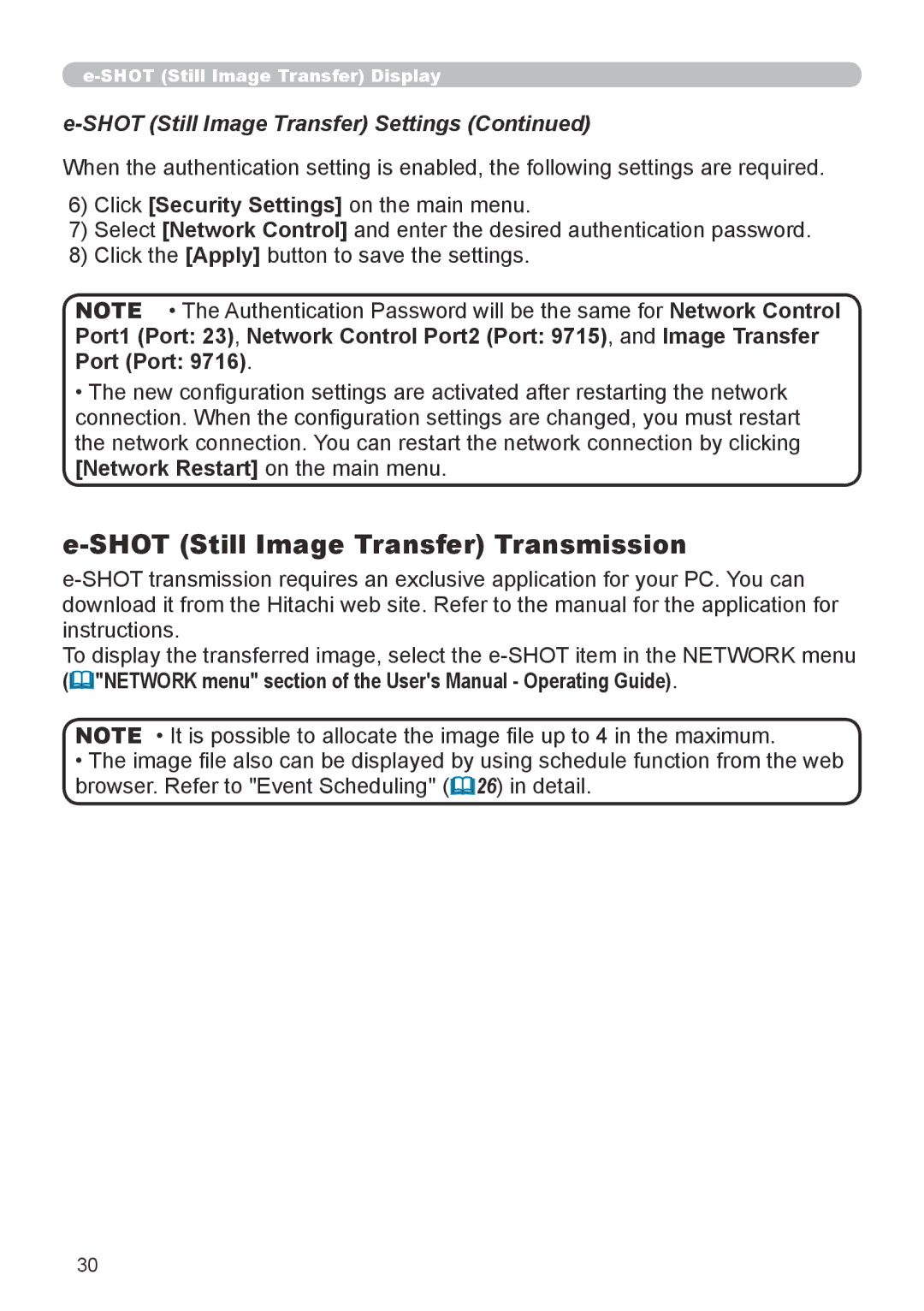 Dukane 8912-RJ, 8755G-RJ user manual Shot Still Image Transfer Transmission, Shot Still Image Transfer Settings 