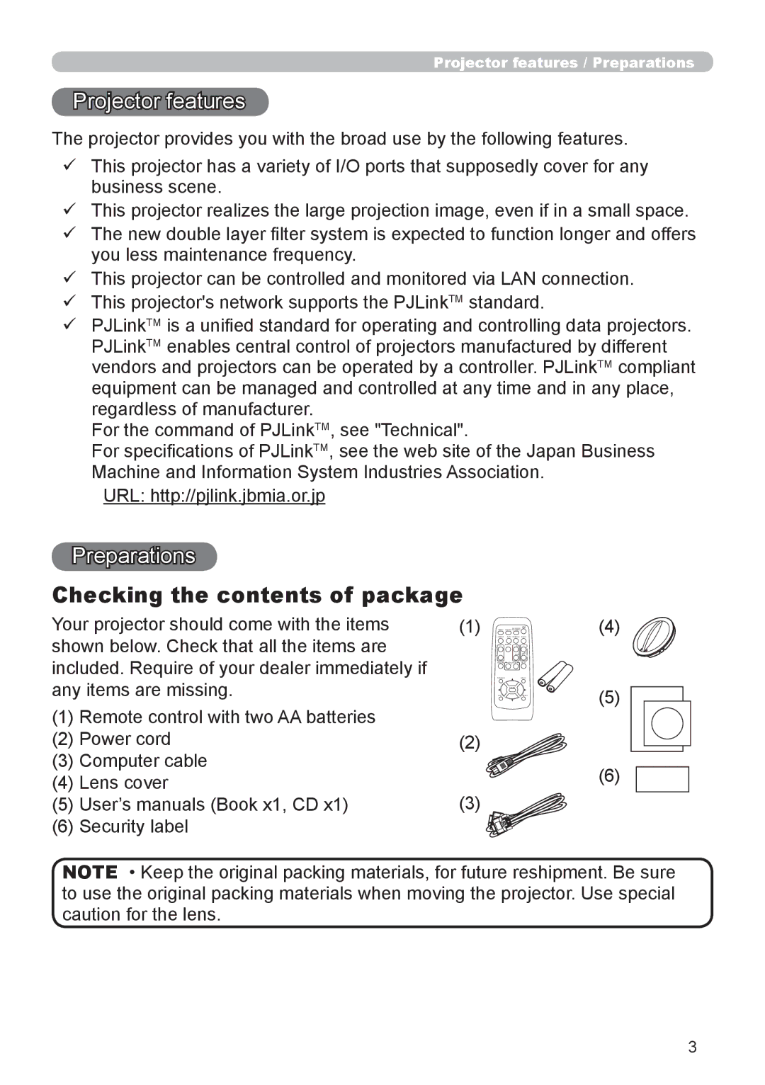 Dukane 8920H-RJ, 8919H-RJ, 8755J-RJ user manual Checking the contents of package 