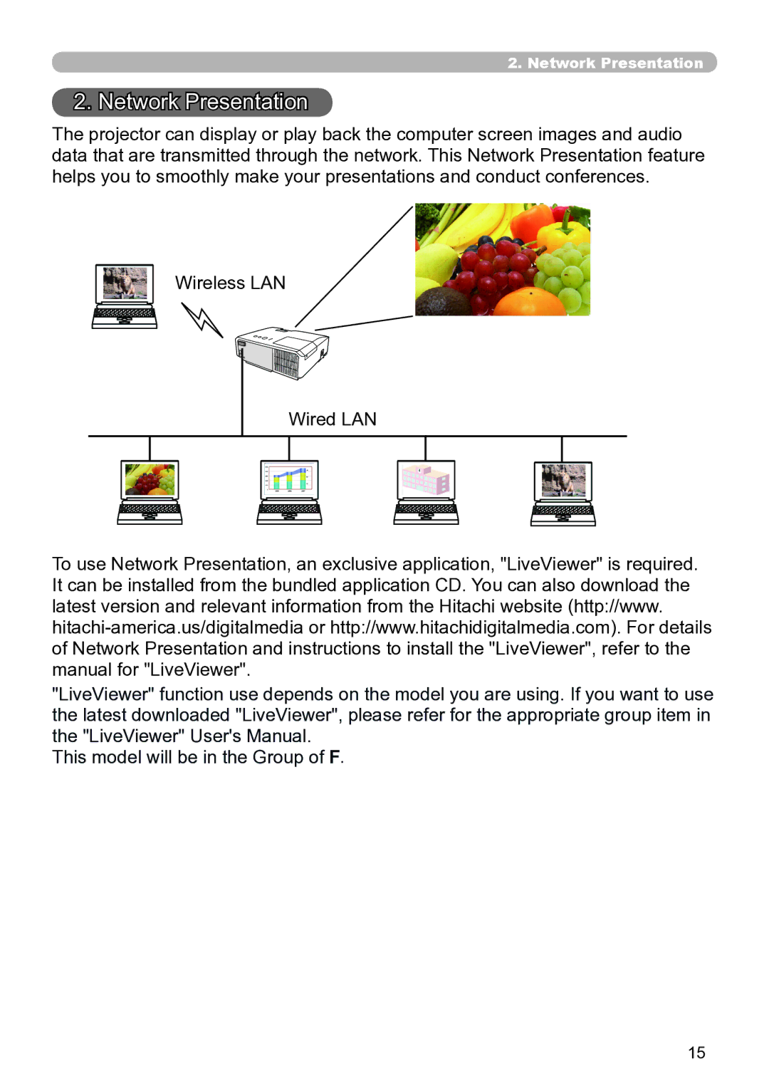 Dukane 8937, 8931W, 8930, 8929W, 8755N user manual Network Presentation 