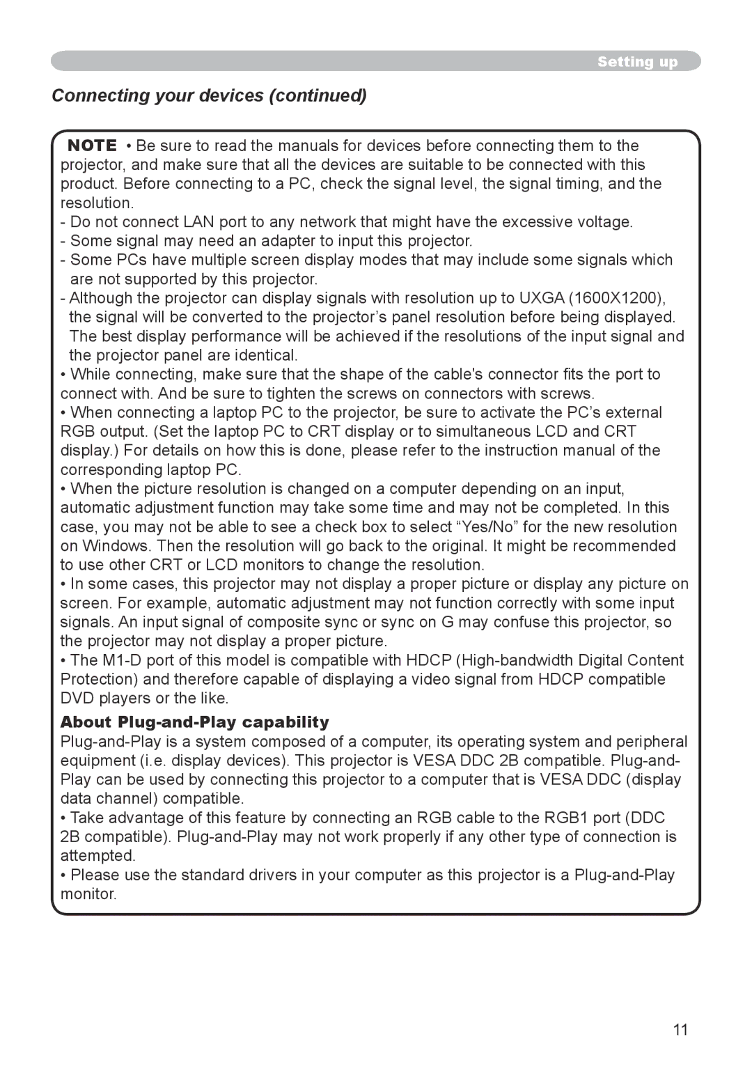 Dukane 8943, 8918 user manual Connecting your devices, About Plug-and-Play capability 