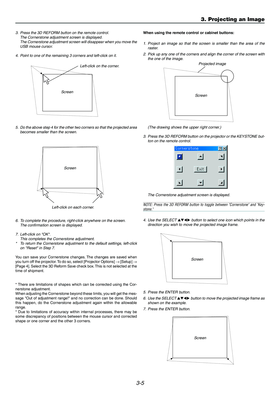 Dukane 9060 user manual When using the remote control or cabinet buttons 