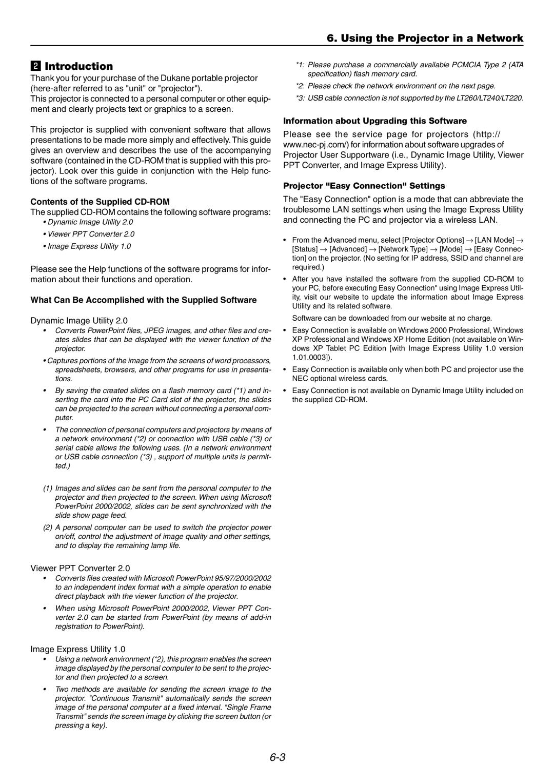 Dukane 9060 user manual Using the Projector in a Network Introduction, Contents of the Supplied CD-ROM 