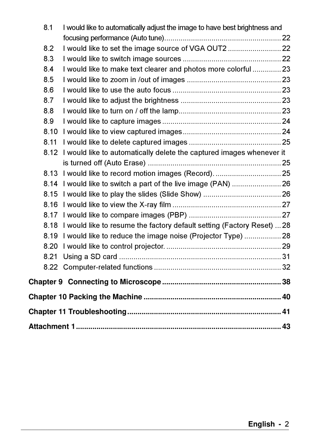 Dukane DVP508 user manual Would like to make text clearer and photos more colorful 