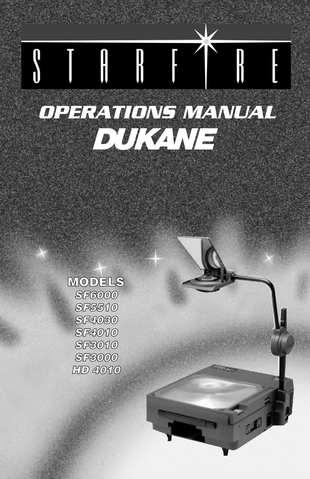 Dukane SF4030, HD 4010, SF4010, SF3000, SF5510, SF6000, SF3010 manual Models 