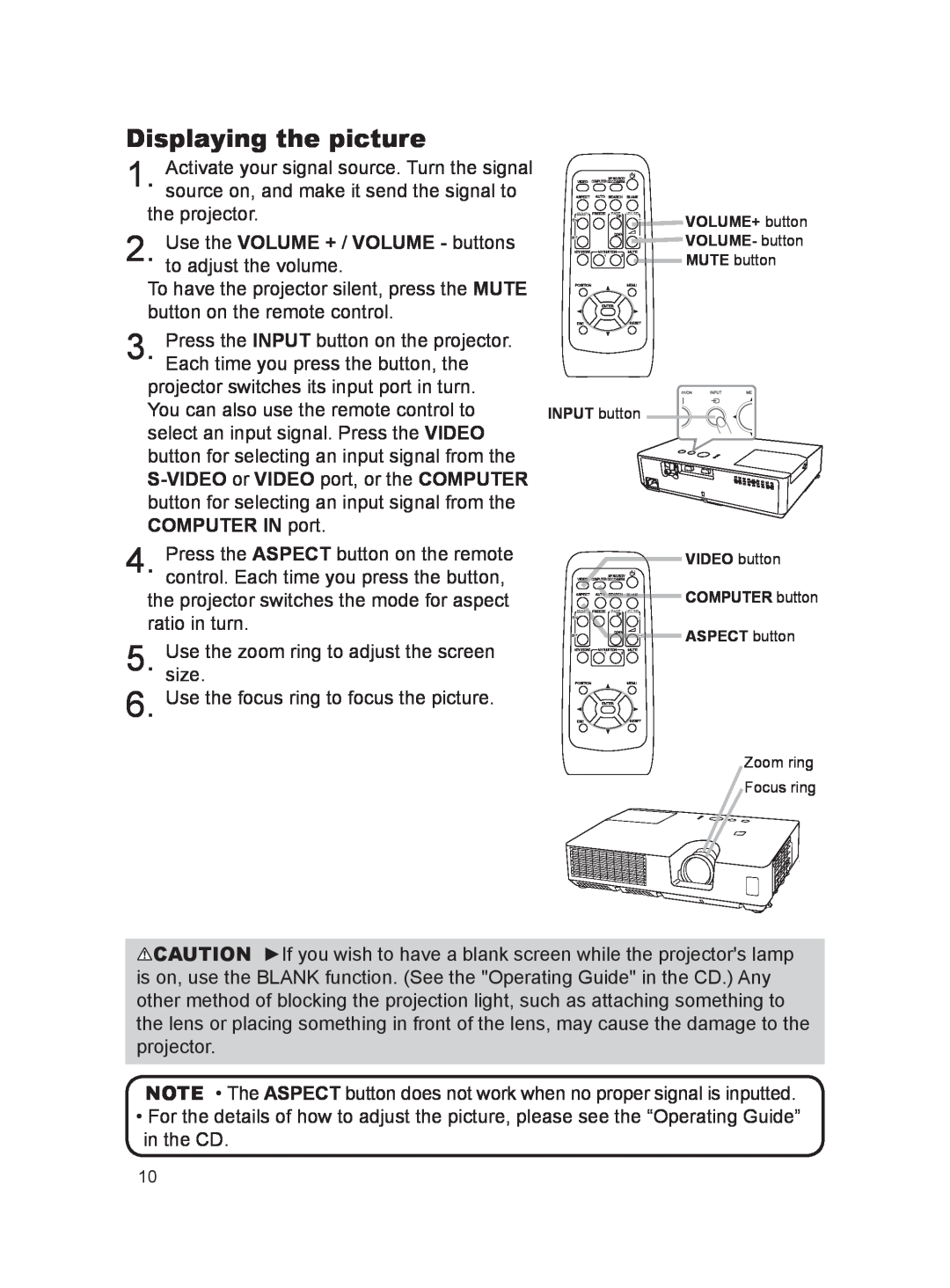 Dukane MODEL 8788 user manual Displaying the picture 