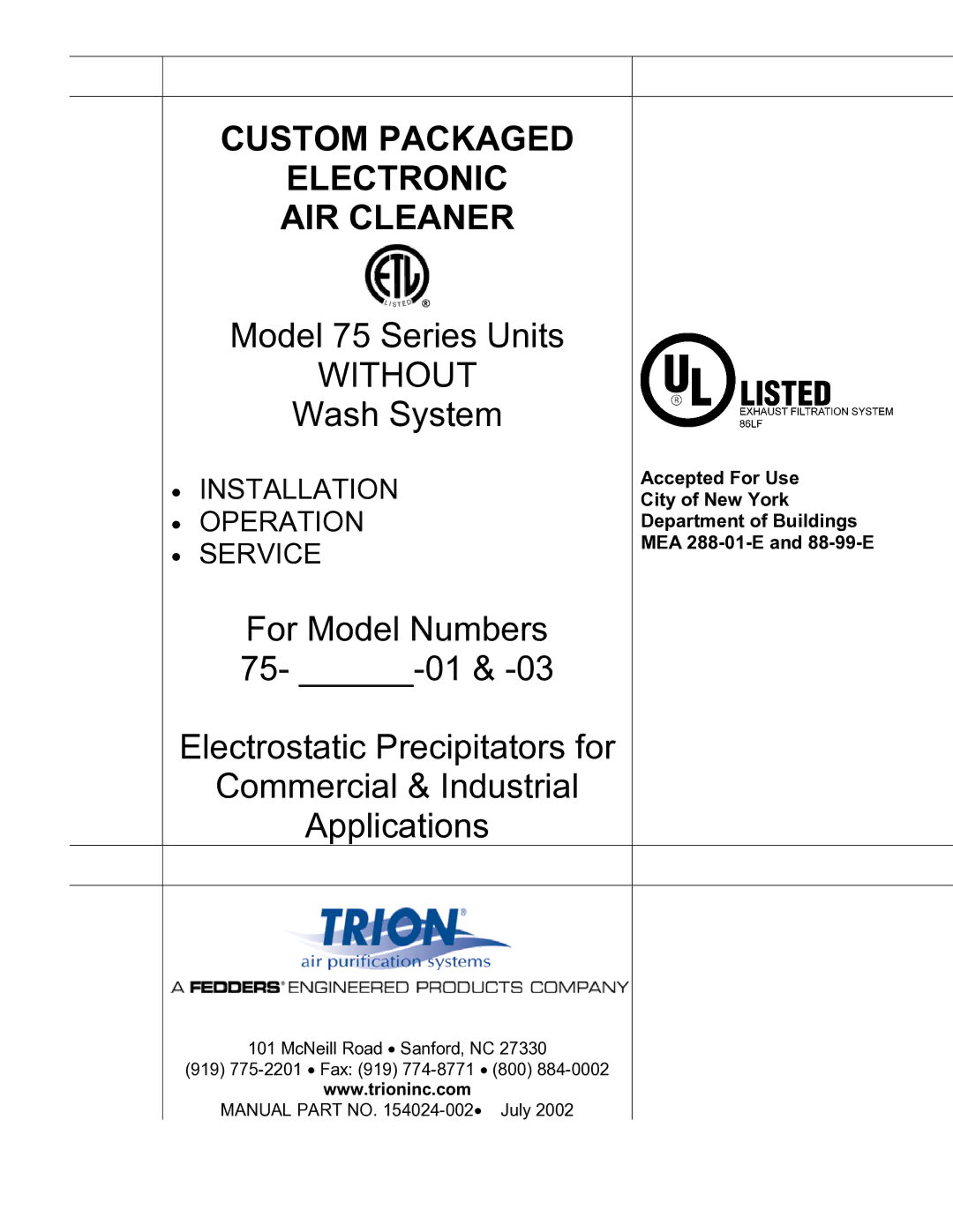 Duracell 75 manual Custom Packaged Electronic AIR Cleaner 