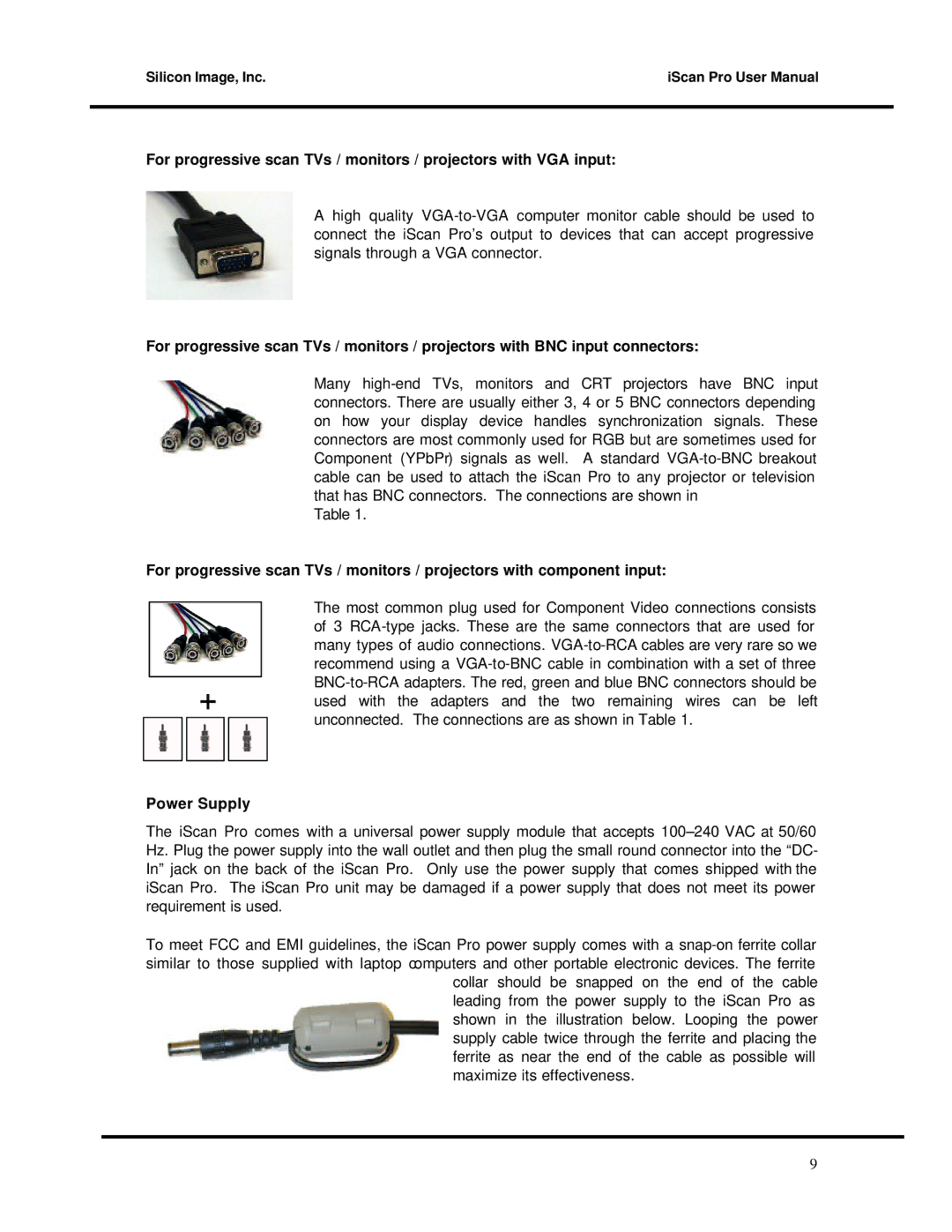 DVDO Progressive Scan Display Interface user manual Silicon Image, Inc 