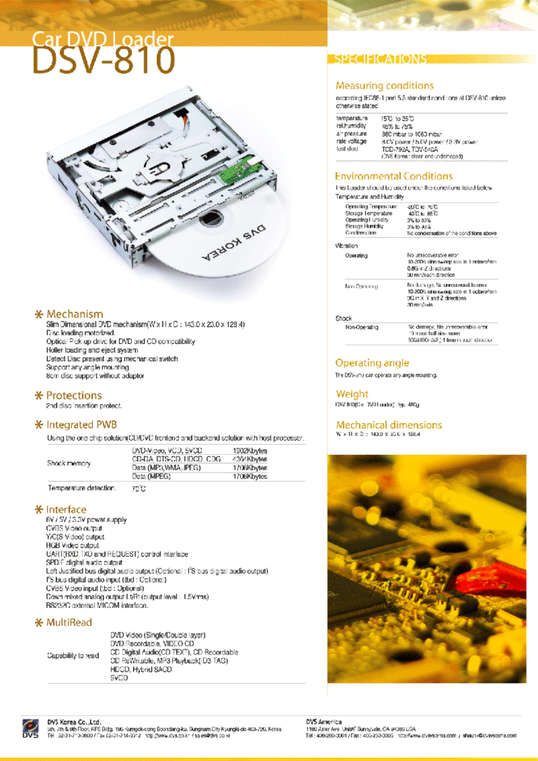 DVS DSV-810 manual 