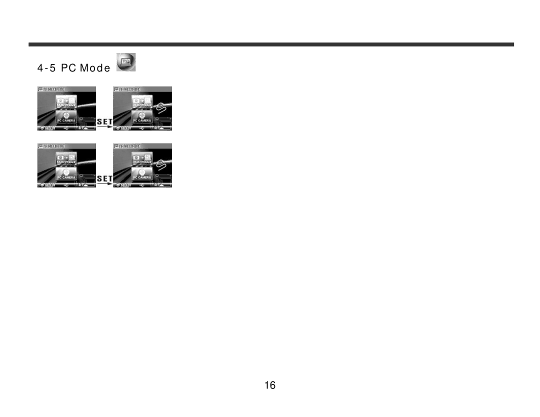 DXG Technology DXG-228 manual PC Mode 