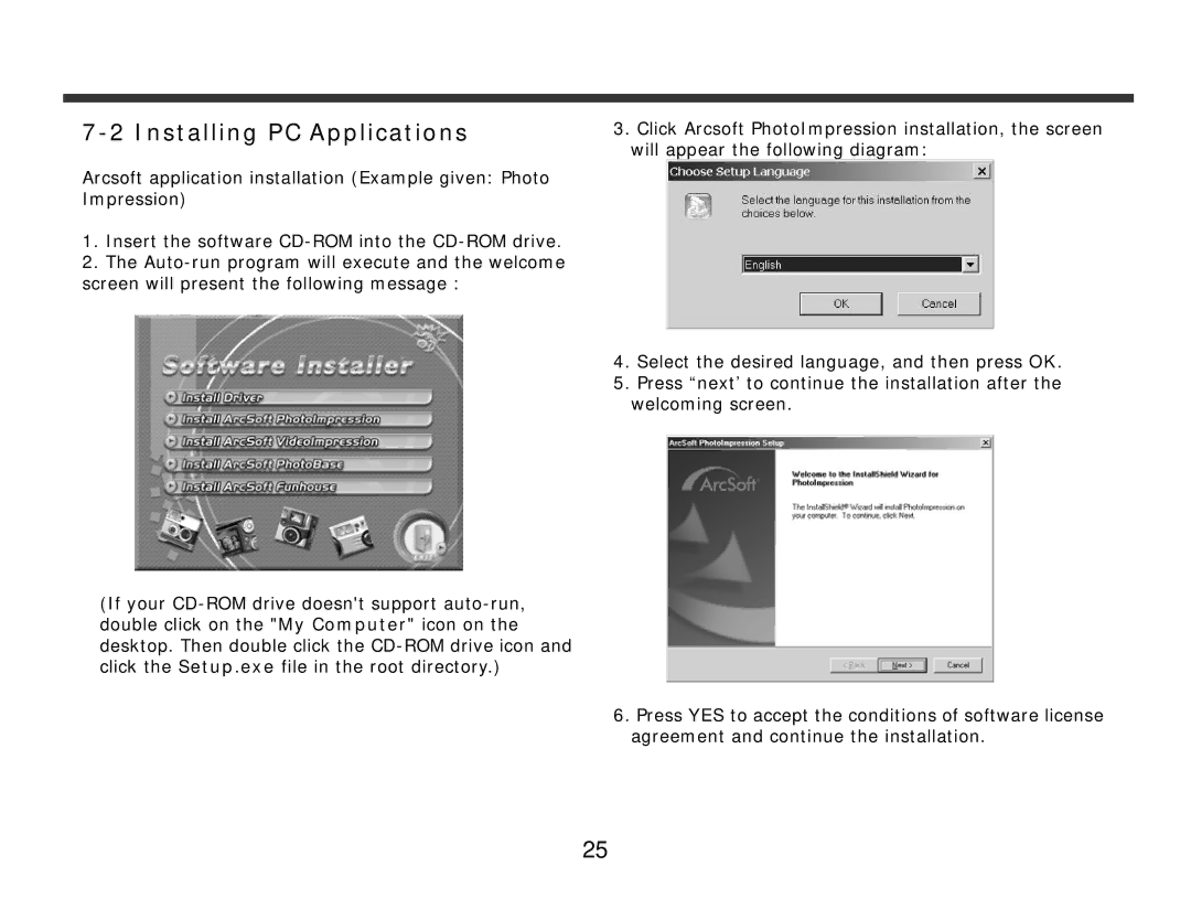 DXG Technology DXG-228 manual Installing PC Applications 