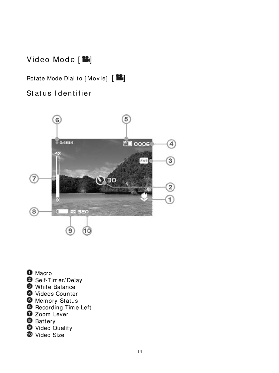 DXG Technology DXG-305VP manual Video Mode 