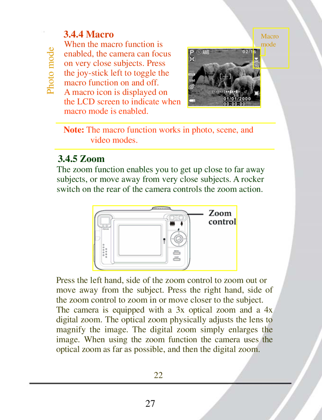 DXG Technology DXG-503 manual Macro 